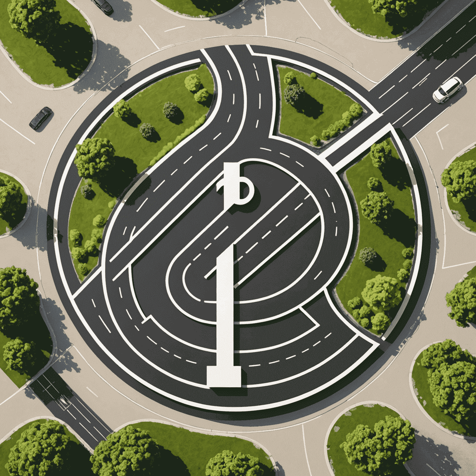 ImTop10 logo - a stylized road with a charging symbol